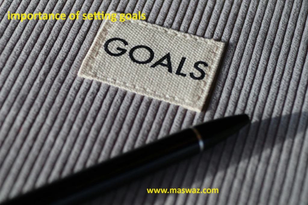 importance of setting goals